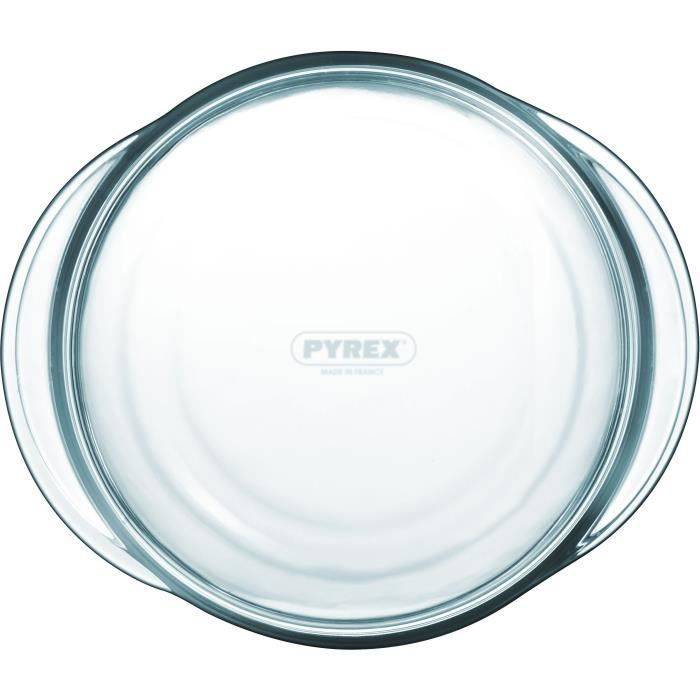 Set van 2 Ronde Glasovenschalen (1,6 L) - Temperatuurbestendig van -40 °C tot +350 °C-2