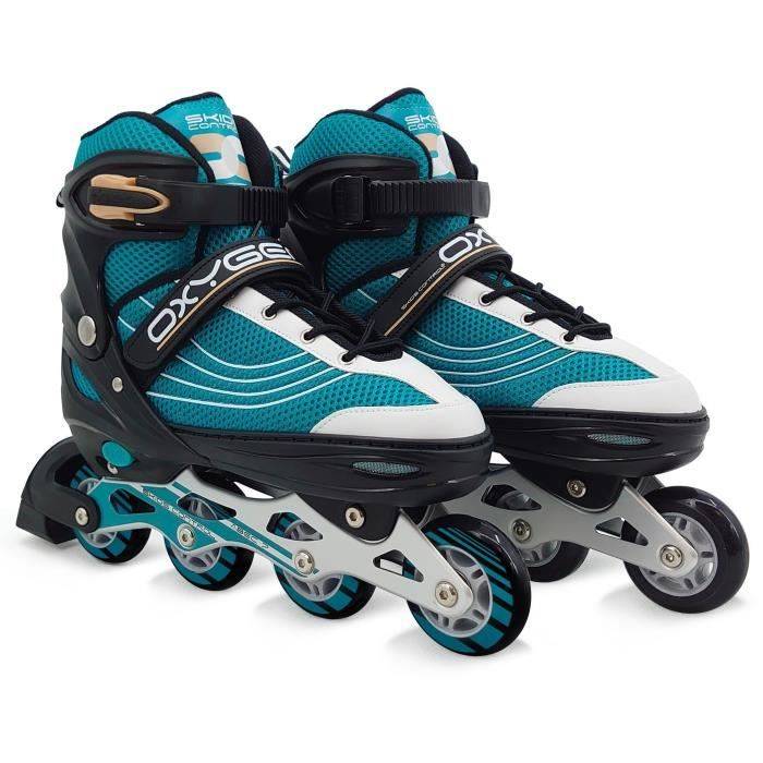 SKIDS CONTROL OXYGEN Verstelbare Semi-Zachte Inline Skates - Maat 42-45 - OX794303-3