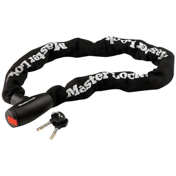 MASTER LOCK Motorfiets Kettingslot - 10 mm Geharde Staal, 1 m - 8291EURDPS-0