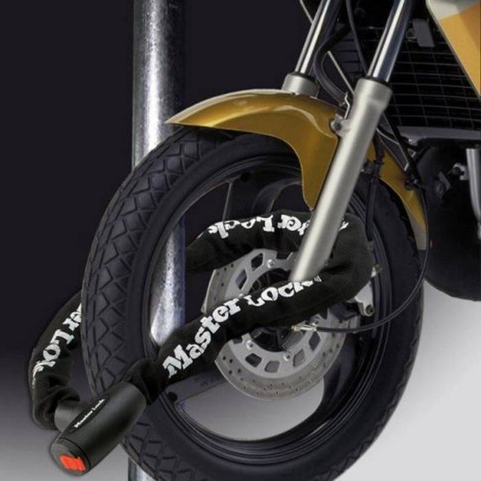 MASTER LOCK Motorfiets Kettingslot - 10 mm Geharde Staal, 1 m - 8291EURDPS-1