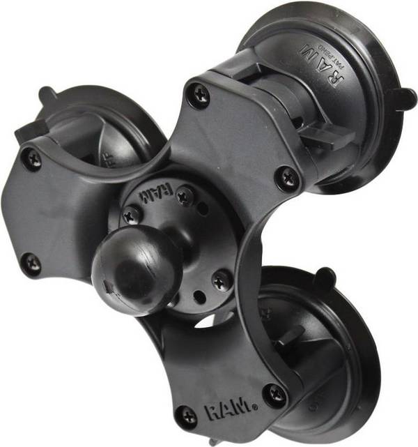 RAM Mounts RAP-365-224-1U Drievoudige Zuignap Basis - RAP-365-224-1U