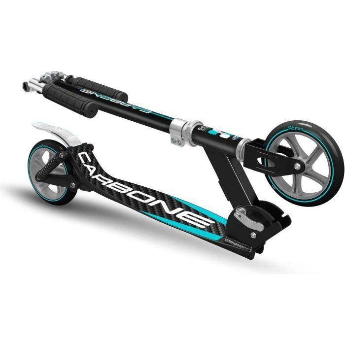SKIDS CONTROL CARBON Verstelbare Vouwscooter - Dubbele Vering - 145 mm Wielen - JK525145-2