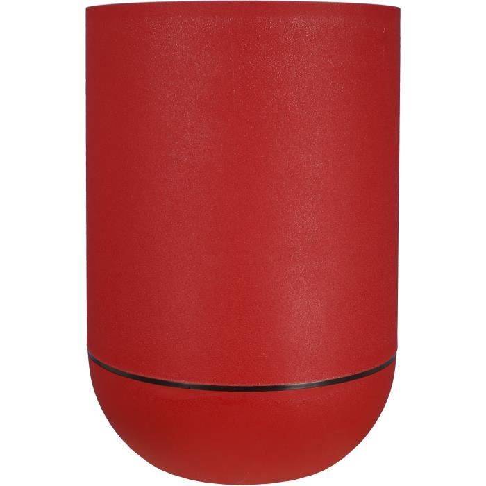 RIVIERA Bloempot - Tulip Graniet - Ø 40 x H 57 cm - 28 L - Rood D40 H57-0