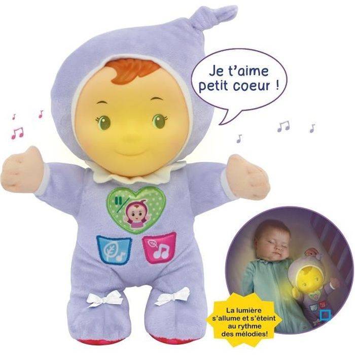 VTECH BABY Louison Mijn Lichtgevende Baby Pop - Muzikale en Praatvriend-0
