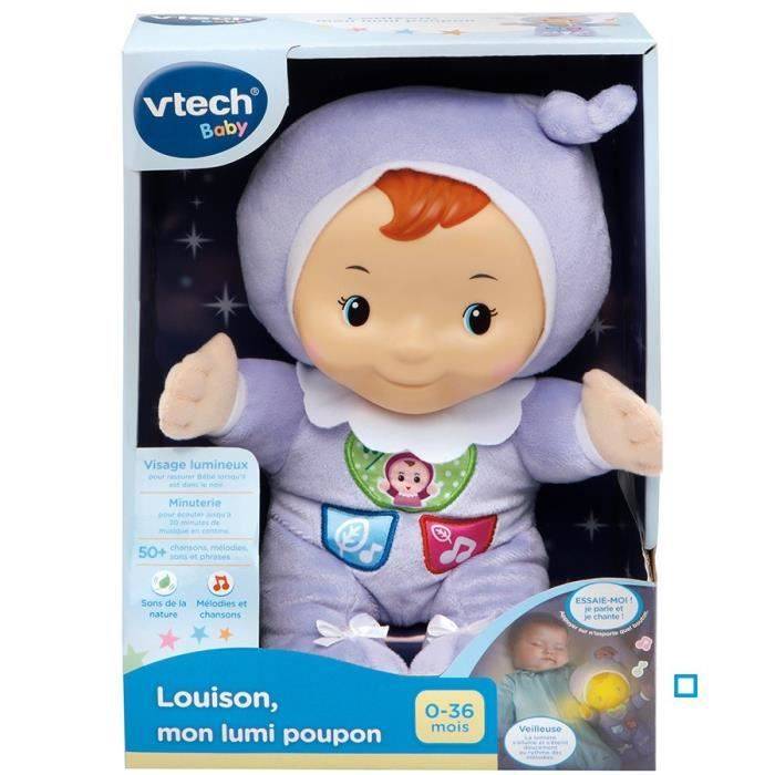 VTECH BABY Louison Mijn Lichtgevende Baby Pop - Muzikale en Praatvriend-2