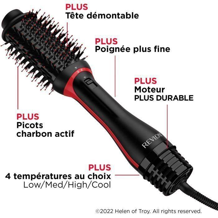 REVLON One Step Volumizer Plus Föhnborstel - RVDR5298 - Afneembare Kop-2