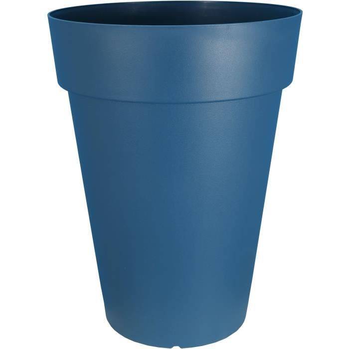RIVIERA Bloempot - Plastic - H65 x Ø 49 cm - Blauw D49-0