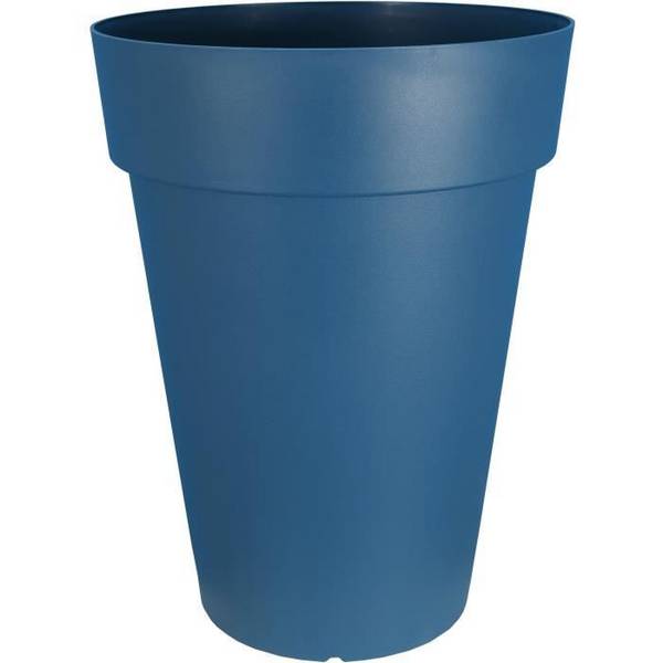 RIVIERA Bloempot - Plastic - H65 x Ø 49 cm - Blauw D49