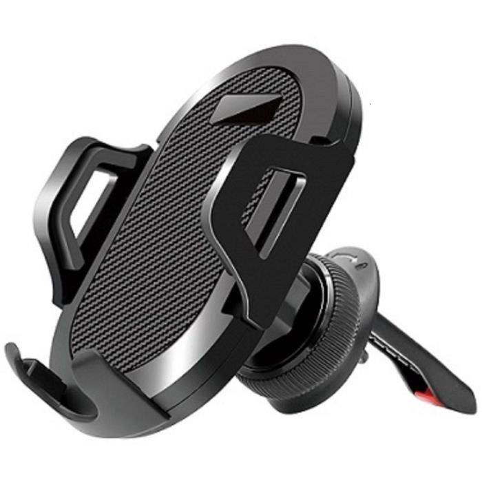 THOMSON 360° Rotating Clip Phone Houder - Bevestigt aan Auto Luchtventilator - Geschikt voor 53 mm tot 95 mm-0