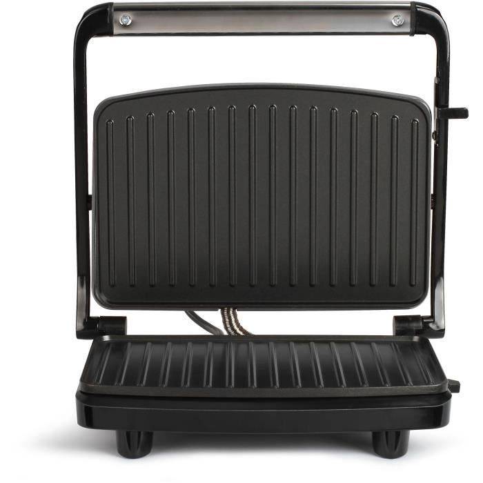 LIVOO Compact Grill - DOC232G - 750W - Antiaanbakplaten - 23x15 cm-0