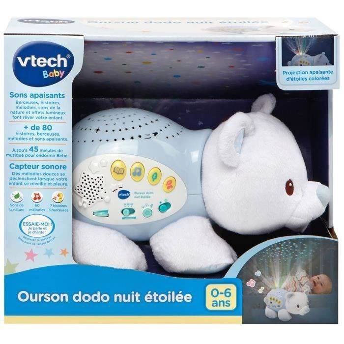 VTECH BABY Sterrennacht Slaapbeer - Muzikaal Nachtlampje voor Baby's 0-6 Jaar-3