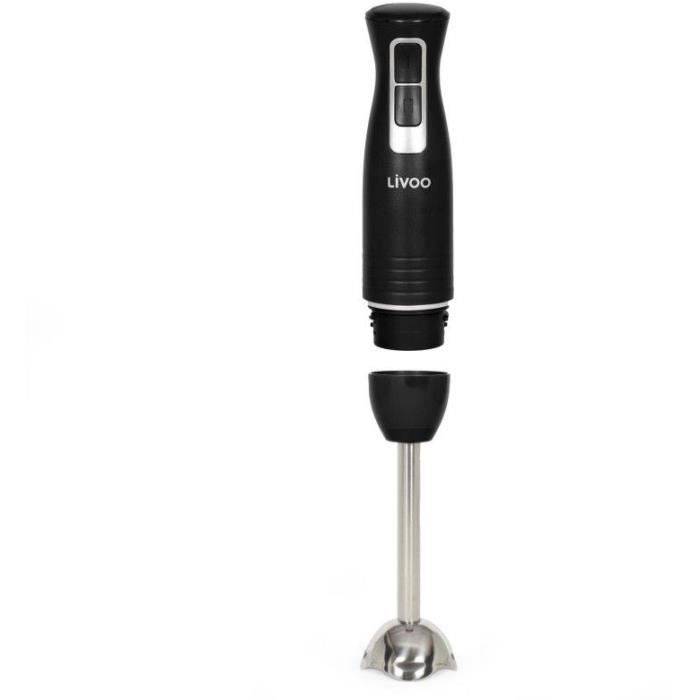 LIVOO Staafmixer met Kom - DOP245N - 400 W - 2 Snelheden - Zwart-3