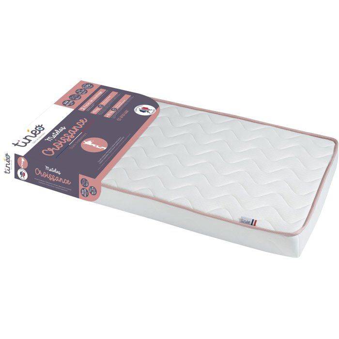TINEO GROWTH Matras 60x120x12 cm - Verstelbaar met Harde & Zachte Zijden-1