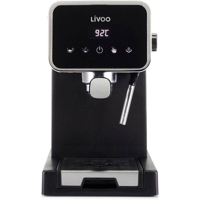 LIVOO Espressokoffiemachine - DOD218N - 1100 W - 20 Bar - Zwart-0
