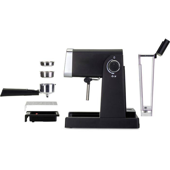 LIVOO Espressokoffiemachine - DOD218N - 1100 W - 20 Bar - Zwart-3