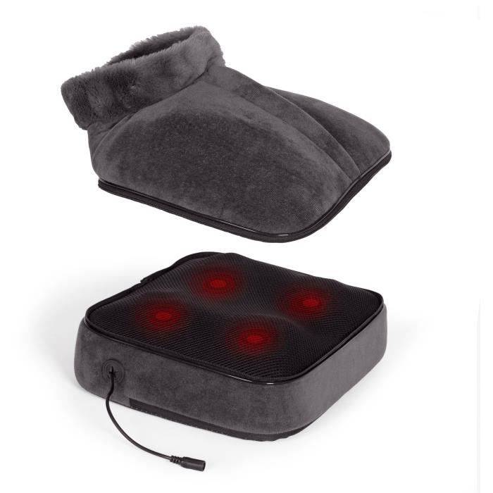 LIVOO 2-in-1 Shiatsu Massager - DOS204 - Voeten en Rug - 24 Koppen - 3 Snelheden - Met Warmte-1