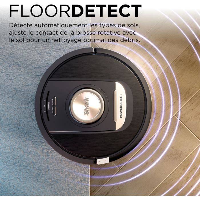 SHARK PowerDetect RV2820VEEU - Robotstofzuiger met Automatische Leegloop - 3D Navigatie - LiDAR-4