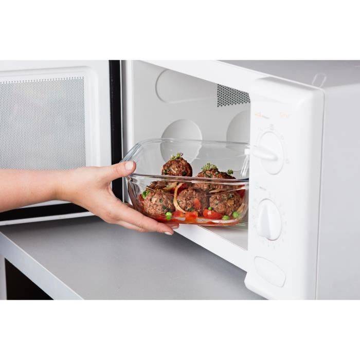 PYREX Vierkante Container met Deksel - 16 x 16 cm - 800 ml - Cook & Go - Borosilicaatglas-4
