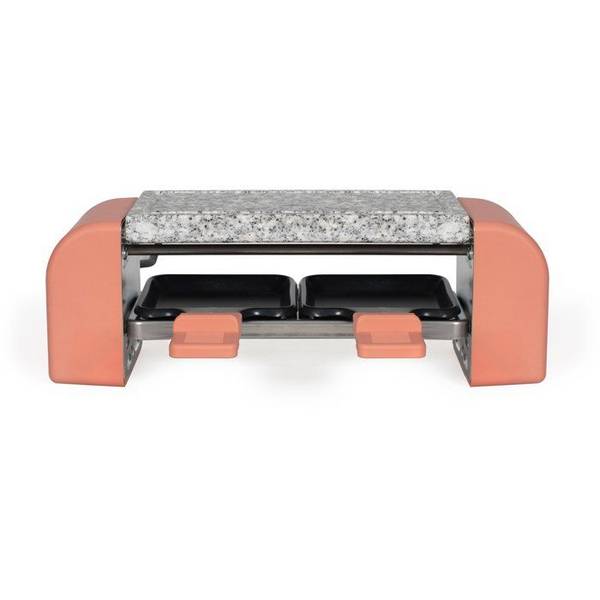 LIVOO Raclette Set voor 2 Personen - DOC306 - 450W - Verwijderbare Granieten Tray