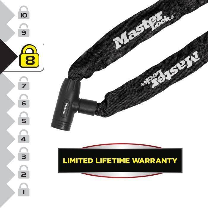 MASTER LOCK Antidiefstal Fietsketting - 90 cm - Gehard Staal-1