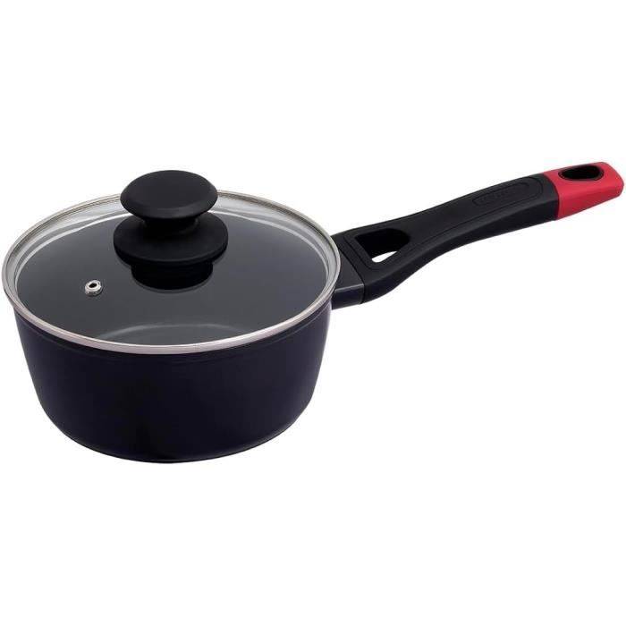 PYREX Steelpan + Deksel - Antiaanbaklaag - 18 cm - PFAS-vrij - 1455031-2