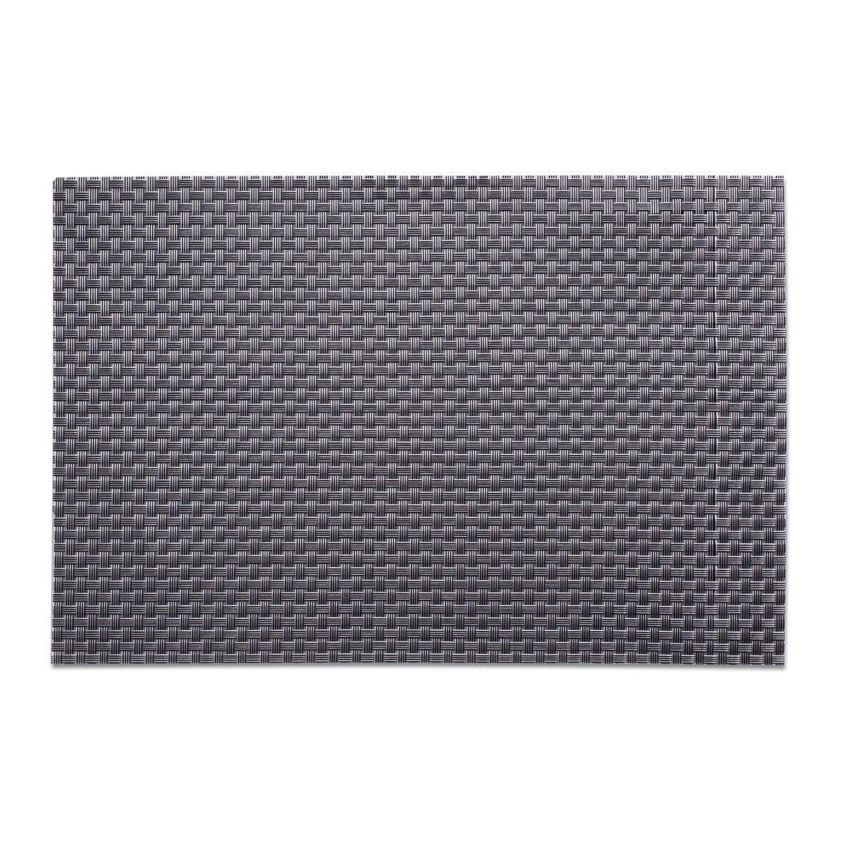 Zeller Trend Grijze Placemat Set van 6 30,0 x 45,0 cm (50215)-0