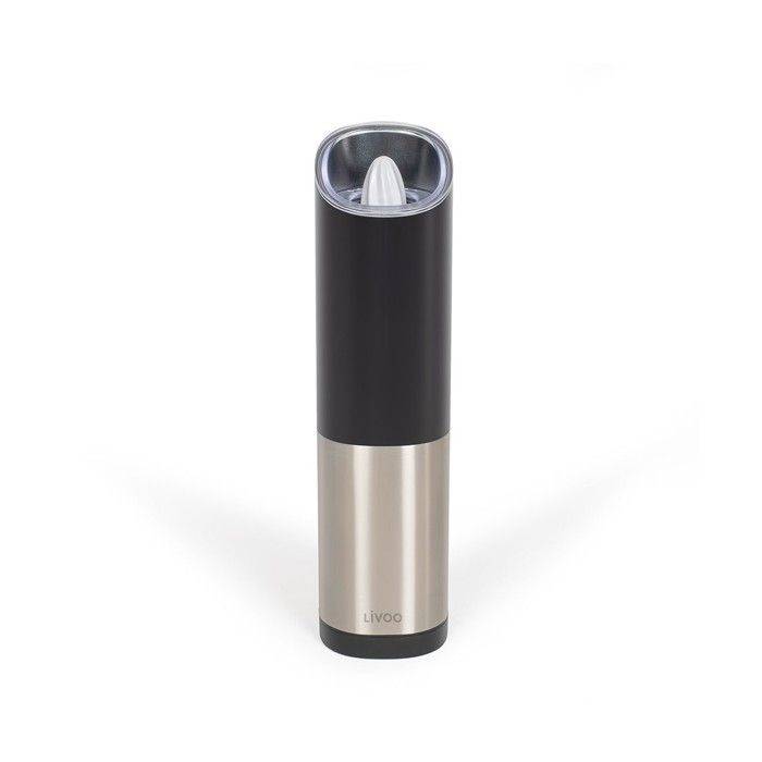 LIVOO Specerijmolen - GS161 - 80 ml - Verstelbare Maalstand - Blauwe LED - Gravity Vulbaar-0