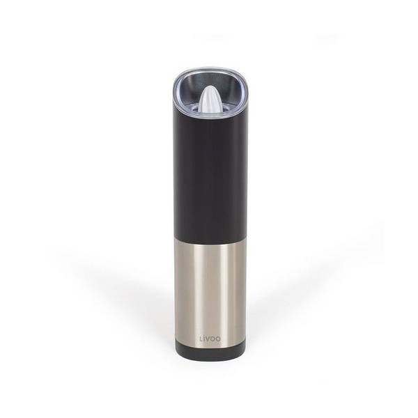 LIVOO Specerijmolen - GS161 - 80 ml - Verstelbare Maalstand - Blauwe LED - Gravity Vulbaar