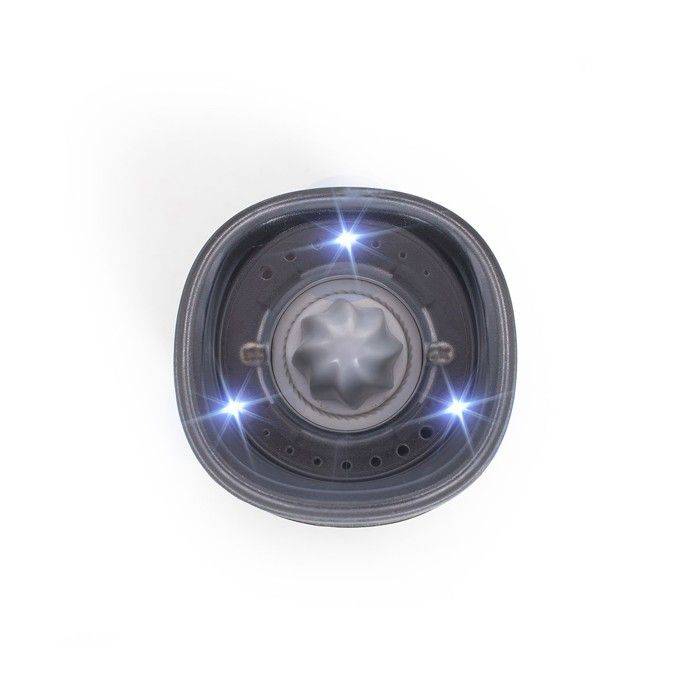 LIVOO Specerijmolen - GS161 - 80 ml - Verstelbare Maalstand - Blauwe LED - Gravity Vulbaar-3