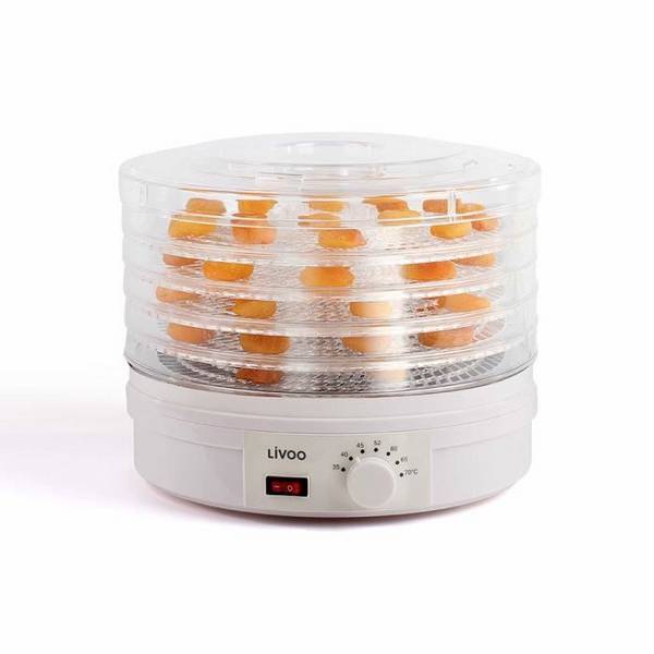 LIVOO DOM202 Voedseldehydrator - 250W - 5 Droogplaten - Thermostaat