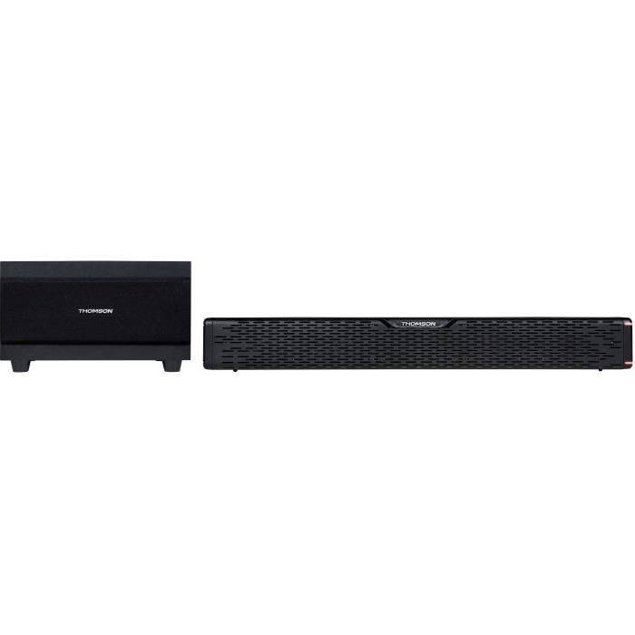 THOMSON SB60BTS Soundbar - Draadloze Bass Box - Bluetooth - 120W - Stereo Systeem - Wandmontage-0