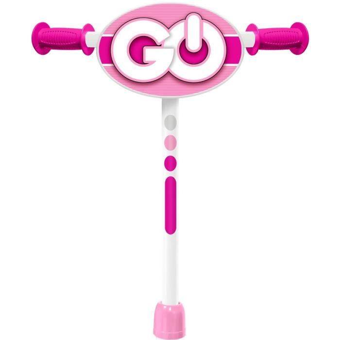 STAMP 3-Wiel Scooter SKIDS CONTROL Roze voor Kinderen 3+ 3-Wheel-1