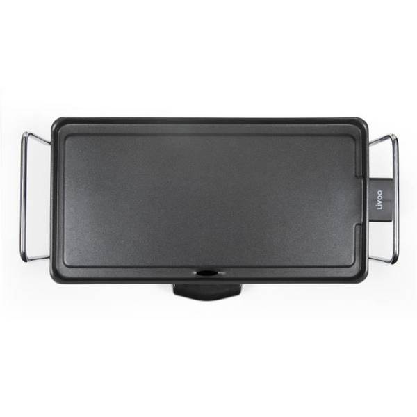 LIVOO Elektrische Grillplaat - Teppanyaki - 43 x 22,5 cm - Verstelbare Thermostaat