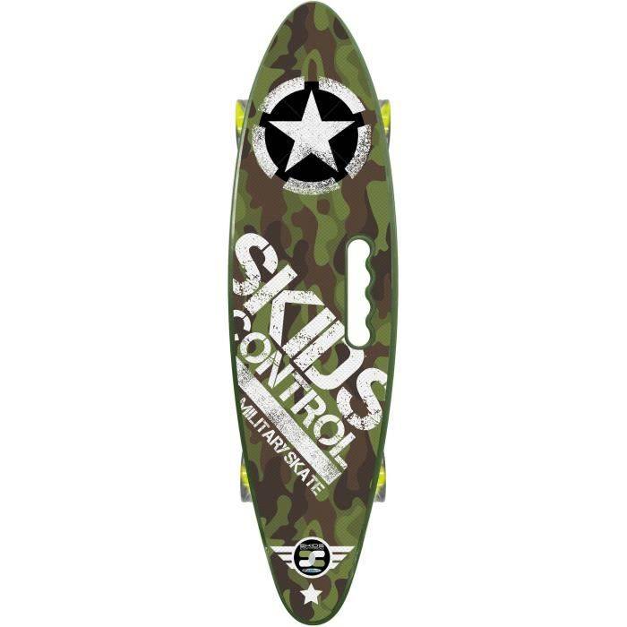 STAMP Skateboard 61 x 18 cm met Skids Control Handvat-0