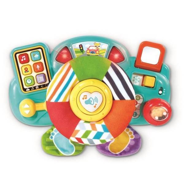 VTECH BABY Piloot Stuurwiel - Interactief Speelgoed voor Baby's 6 Maanden+