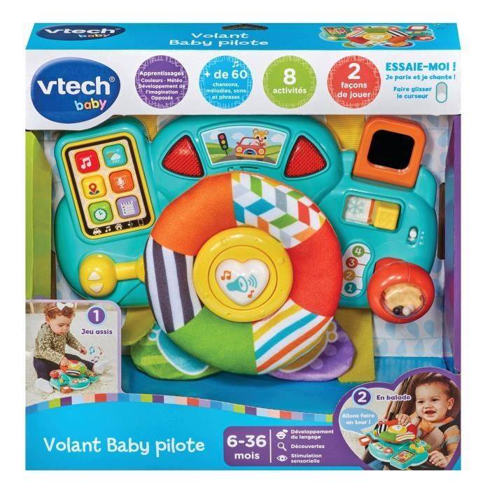 VTECH BABY Piloot Stuurwiel - Interactief Speelgoed voor Baby's 6 Maanden+-1