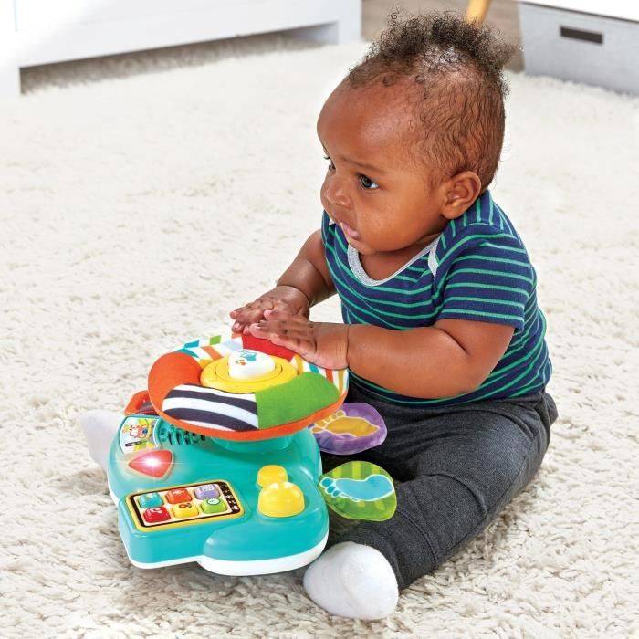 VTECH BABY Piloot Stuurwiel - Interactief Speelgoed voor Baby's 6 Maanden+-3