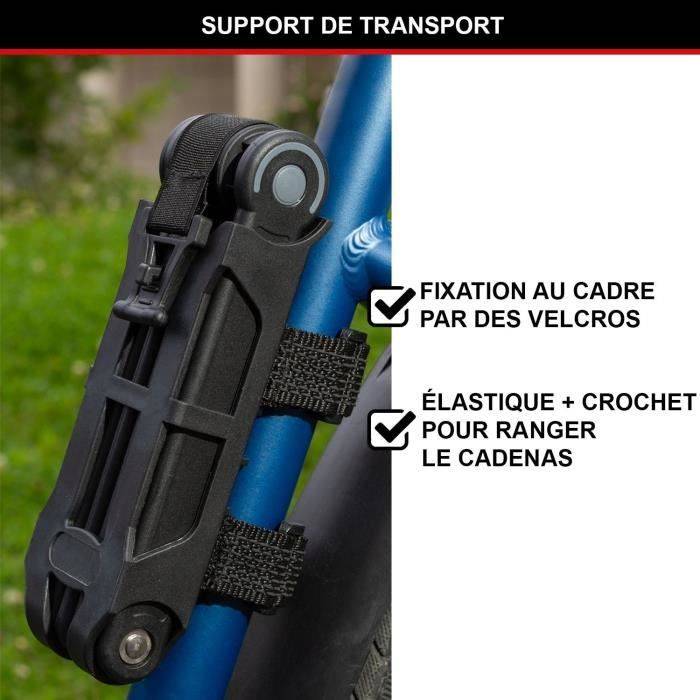 Master Lock Vouwslot voor Fiets - 8335EURDPRO - Gehard Staal, 4 Sleutels-3