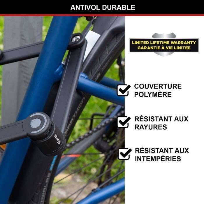 Master Lock Vouwslot voor Fiets - 8335EURDPRO - Gehard Staal, 4 Sleutels-4