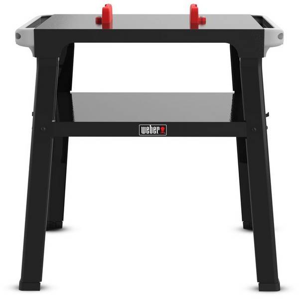 Weber Lumin/Lumin Compact Stand - Opbergrek - Twee Haken - Zwart