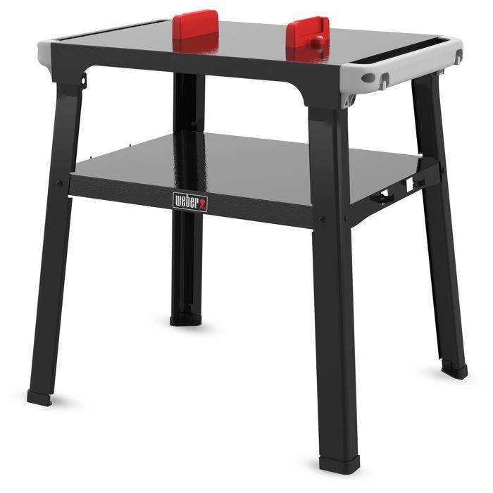 Weber Lumin/Lumin Compact Stand - Opbergrek - Twee Haken - Zwart-1