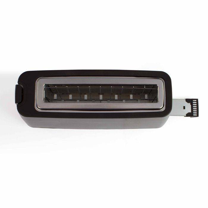 LIVOO DOD168N Langsleuf Broodrooster - 900W - 7 Bruiningsniveaus - Zwart-1