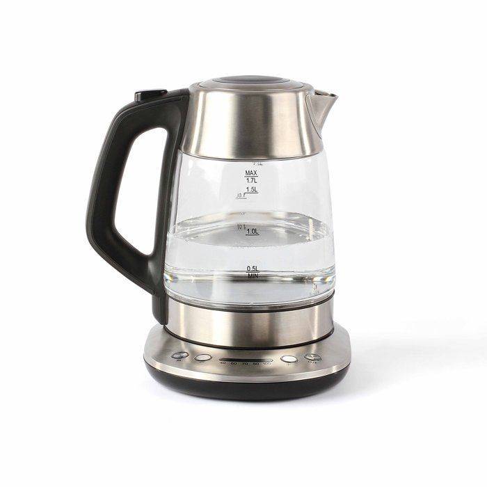 LIVOO DOD165 Theepot Waterkoker - 1,7 L - 2200W - Glas - Grijs-3