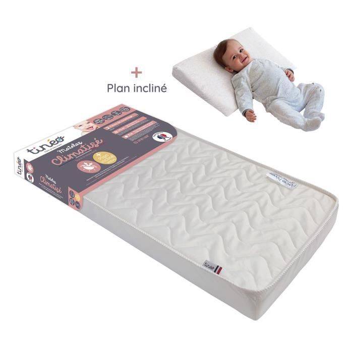 TINEO Airconditioned Matras 60x120 cm - 10 cm Dikte - Inclinatie Wedge-3