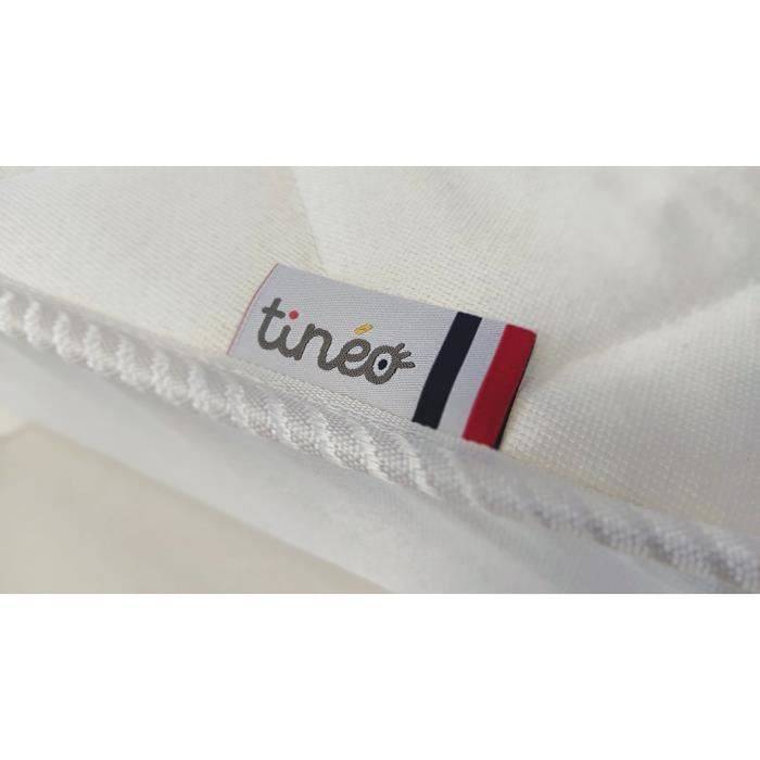 TINEO Airconditioned Matras 60x120 cm - 10 cm Dikte - Inclinatie Wedge-4