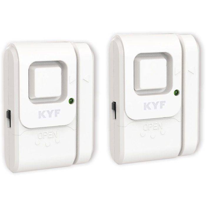 KYF Set van 2 Mini Alarmen - Raam/Deur - Melodiefunctie-0