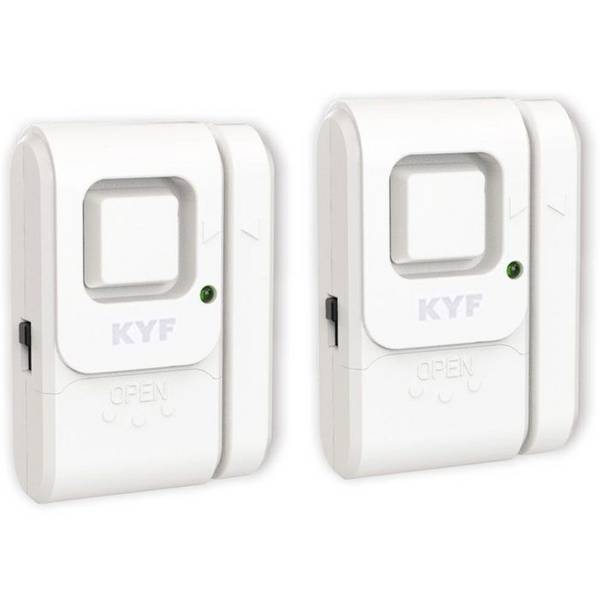 KYF Set van 2 Mini Alarmen - Raam/Deur - Melodiefunctie