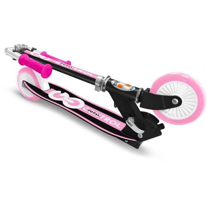 STAMP Vouwscooter - SKIDS CONTROL - Ergonomisch Deck - Roze-1