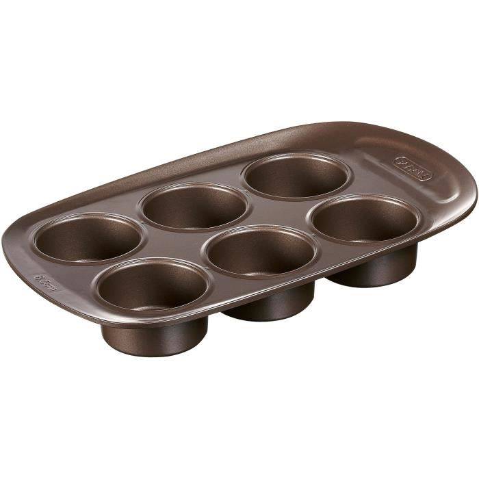 PYREX Muffinvorm - Koolstofstaal - Anti-aanbak - 6 Holes - 1452001-0