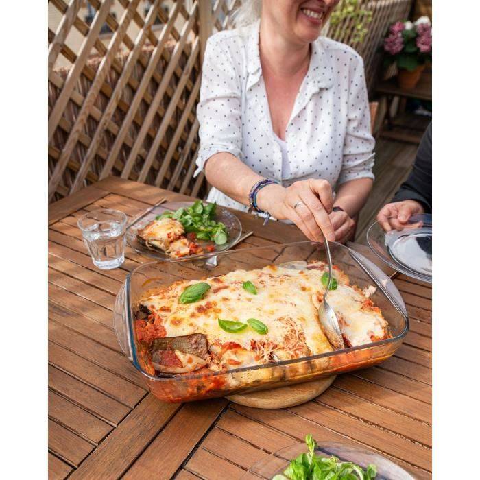 Pyrex Lasagnevorm - 1450033 - Rechthoekig - Borosilicaatglas - 40 x 27 cm-1